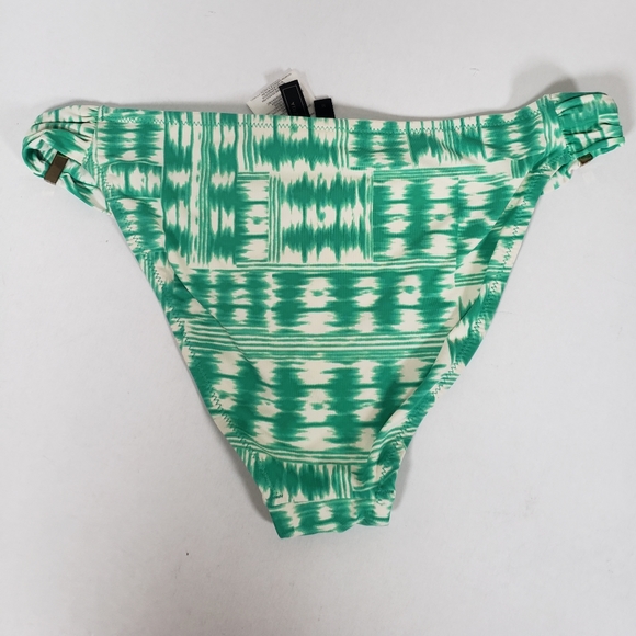 BCBG Teal and White Bikini Bottoms Size Medium - Picture 2 of 6